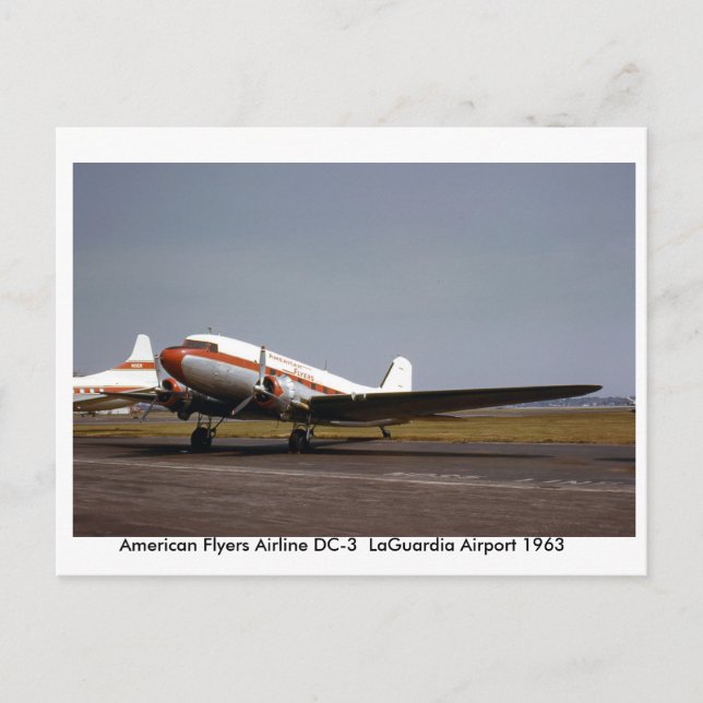 Postal Cartão de Posto para aviões (Frente)