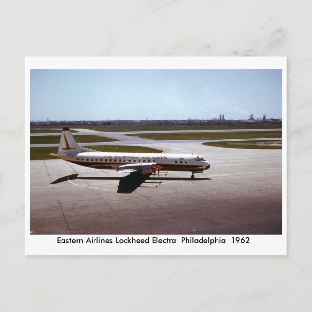 Postal Cartão de Posto para aviões (Frente)