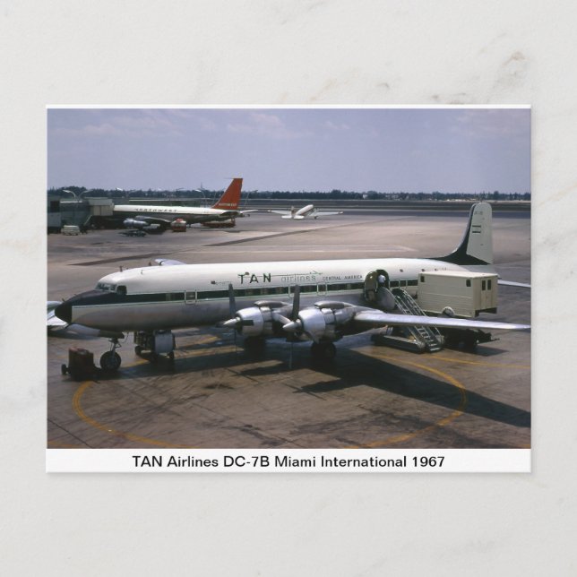 Postal Cartão de Posto para aviões (Frente)