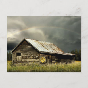 Postal Cartão de Posto Raiz Antiga