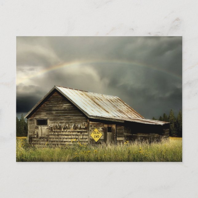 Postal Cartão de Posto Raiz Antiga (Frente)