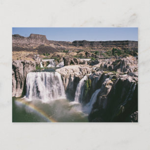 Postal Cartão de Posto Shoshone Cai No Idaho