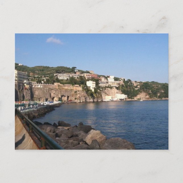 Postal Cartão de Posto Sorrento (Frente)