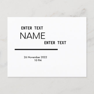 Postal Cartão de posto, Tamanho: Cartão-Postal Padrão, Pa