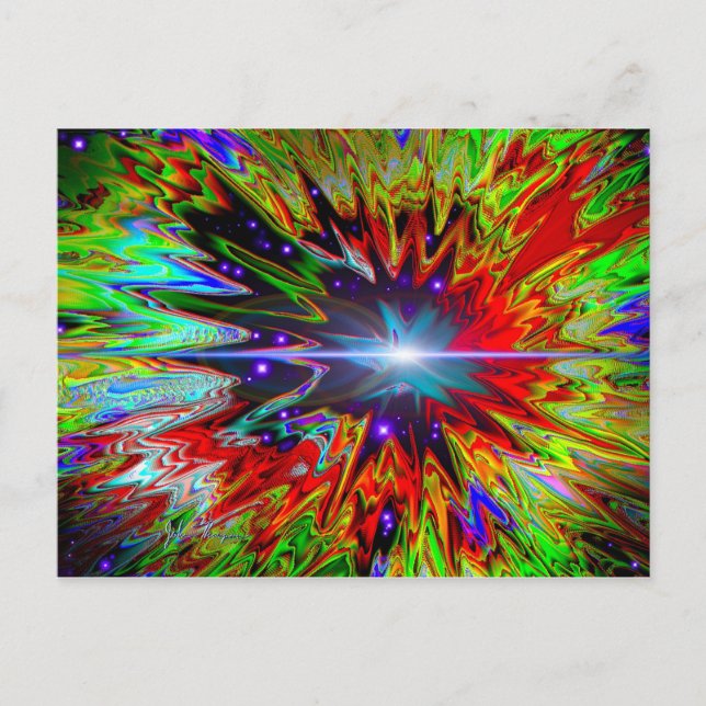 Postal Cartão de Posto Uau (Frente)