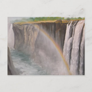 Postal Cartão de posto Victoria Waterfall