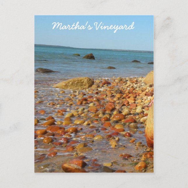 Postal Cartão de Posto Vineyard da Martha (Frente)