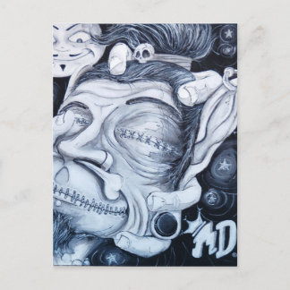 Postal cartão de posto voodoo