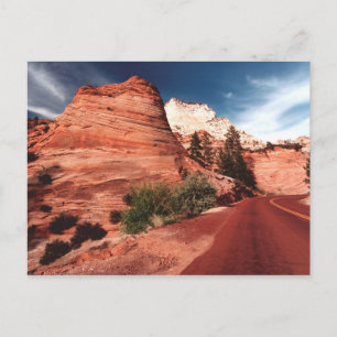 Postal Cartão de Posto Zion National Park Utah - Personal