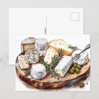 Postal Cartão de queijo, Posto