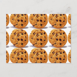 Postal Cartão de recebimento Chip Peanut Manteiga Cookie