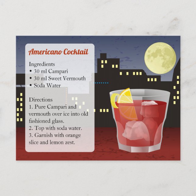 Postal Cartão de Receita Americano (Frente)