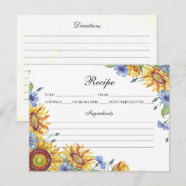 Postal Cartão de Receita de Aquarela da Ucrânia