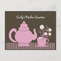 Cartão de Receita de Conjunto e Disies