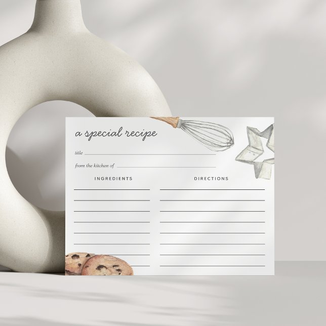 Postal Cartão de Receita de Cookie Chip Chocolate Waterco (Criador carregado)