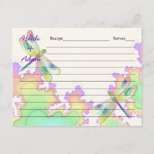 Postal Cartão de Receita de Dragonfly