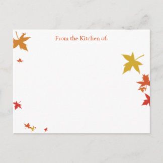 Postal Cartão de Receita de Folga (Solicitação Personaliz