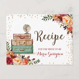 Postal Cartão de Receita Previsto para Viagem de Marsala 