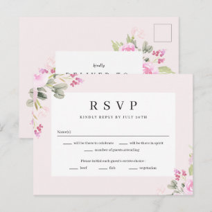 Postal Cartão de Resposta de Confirmação de Casamento Jar