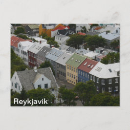 Postal Cartão de Reykjavik Islândia
