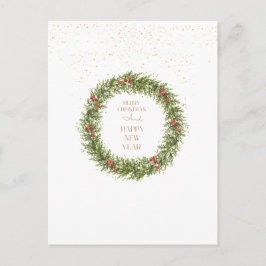 Postal Cartão de Saudação Dobrado para a atmosfera de Nat