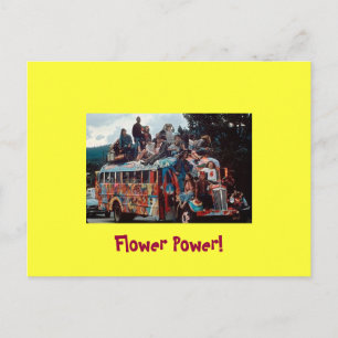 Postal Cartão de Saudação Hippies
