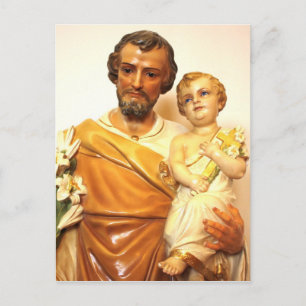 Postal Cartão de St Joseph