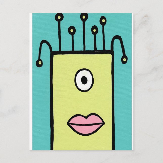 Postal Cartão de Wilhemina (Frente)