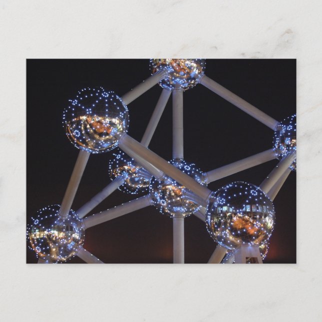 Postal cartão do átomo (Frente)