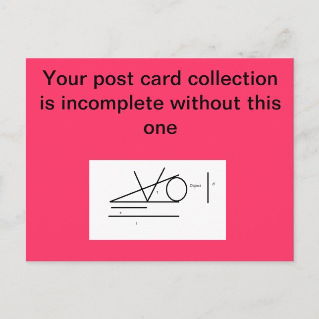 Postal Cartão do bobo da franja da cunha (Frente)