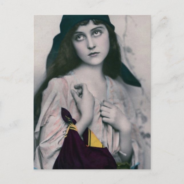 Postal Cartão do cigano do Victorian (Frente)