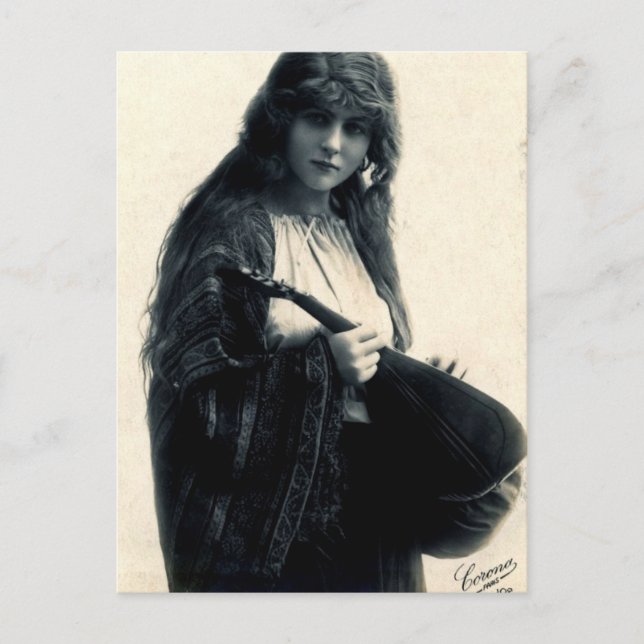 Postal Cartão do cigano do Victorian (Frente)