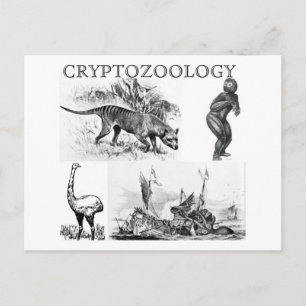 Postal cartão do criptozoologia