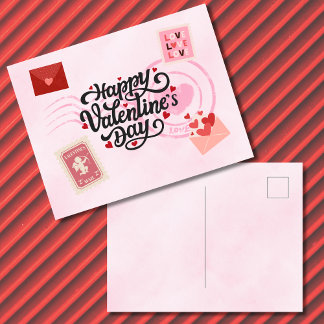Postal Cartão do Dia dos Namorados para Amigo(a) Correspo