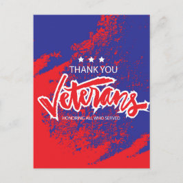Postal Cartão do Dia dos Veteranos