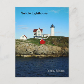 Postal Cartão do farol do Nubble