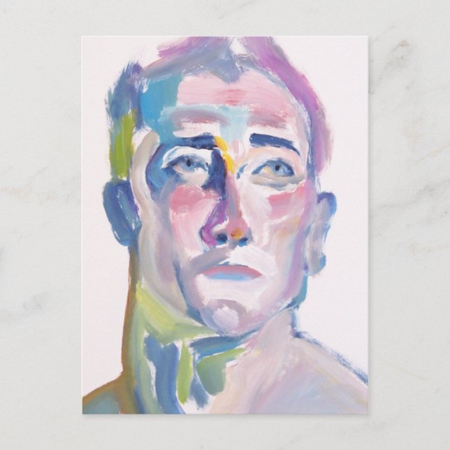 Postal Cartão do ídolo de sessão vespertina (Frente)