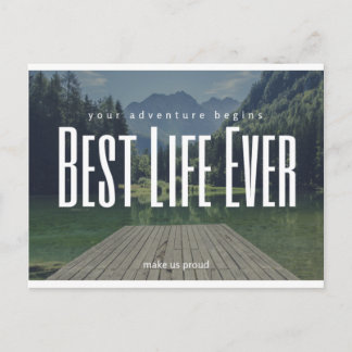 Postal Cartão do incentivo para greaters da necessidade