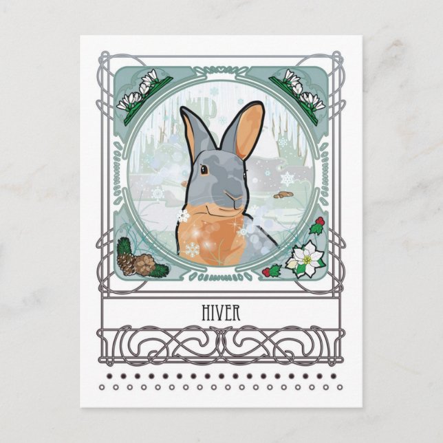 POSTAL CARTÃO DO INVERNO (Frente)