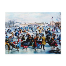 Cartão do inverno do Central Park