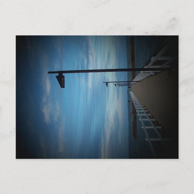 Postal Cartão do molhe (Frente)