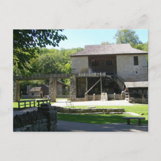 Postal Cartão do parque estadual do moinho do primavera