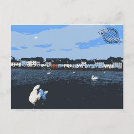 Postal Cartão do viagem de Ireland do vintage