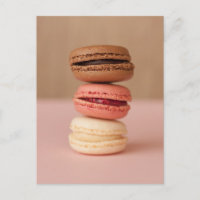 Cartão dos Macaroons