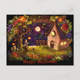 Postal Cartão Halloween