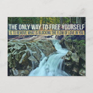 Postal Cartão inspirados das citações