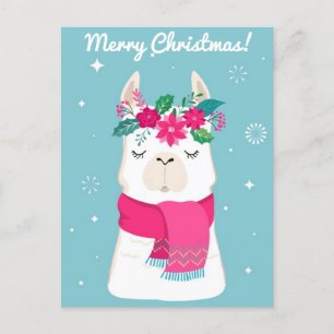 Postal Cartão Merry Christmas Note
