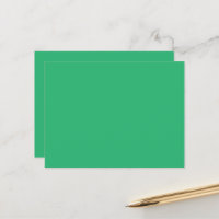 Cartão Minimalista Moderno com Gradiente Verde