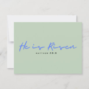 Postal cartão moderno da páscoa religiosa