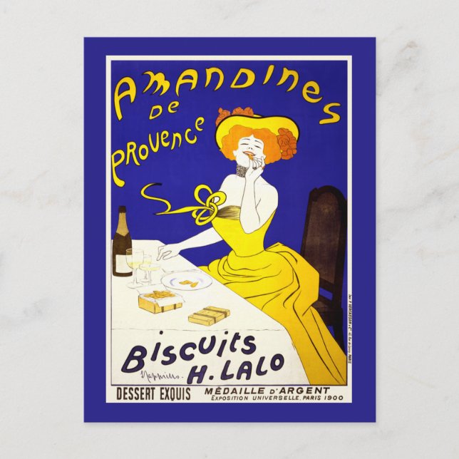 Postal Cartão postal: "Amandines de Provence" de Cappiell (Frente)